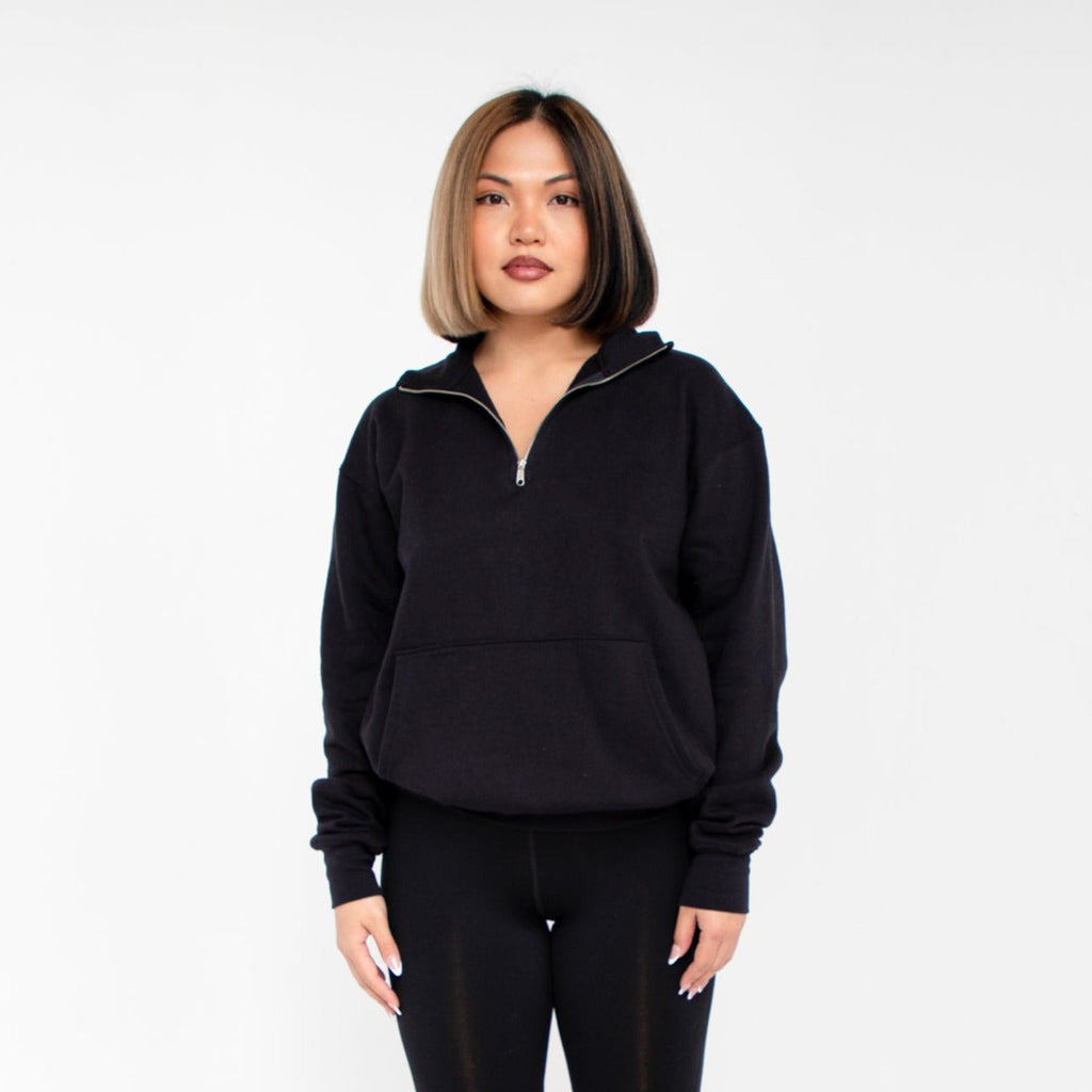 Women's Quarter Zip Sweatshirt