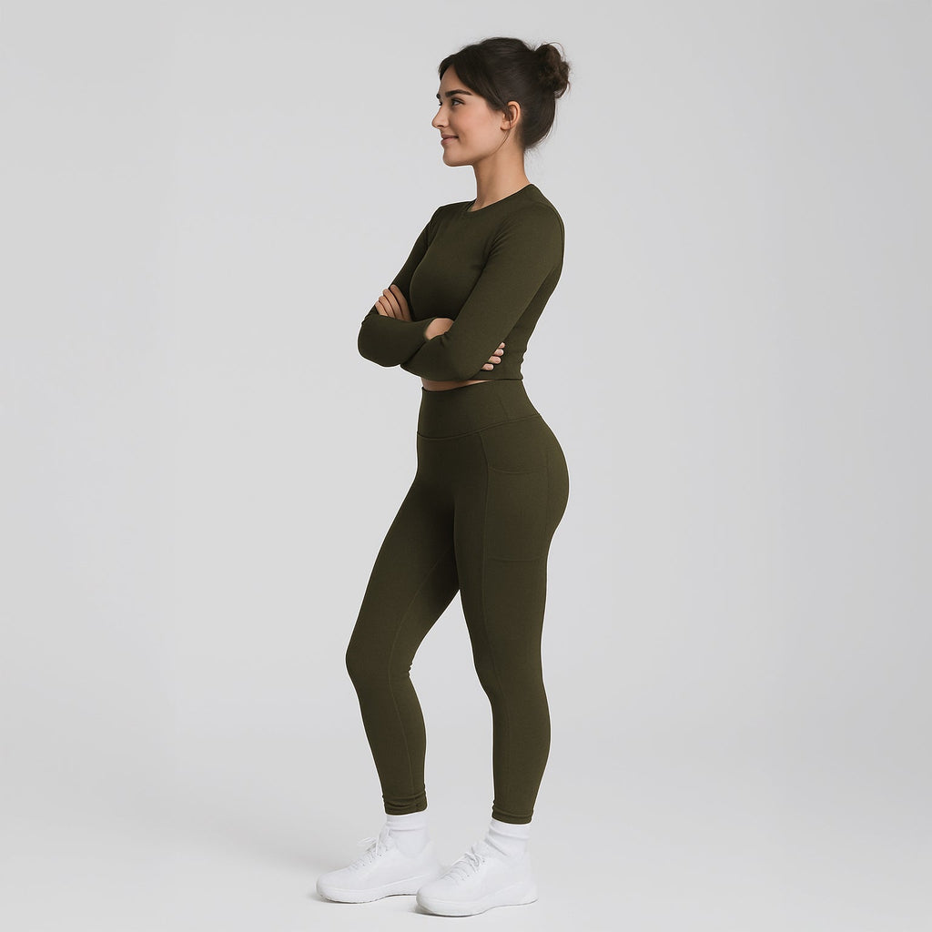 Women's Seamless Pocket Athletic Leggings